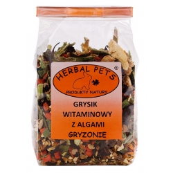 HERBAL PETS Grysik witaminowy z algami 150g